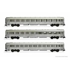 Coffret DEV Inox, 3 voitures A9myfi + A5rmyfi + B10myfi, SNCF, Ep III HN4336