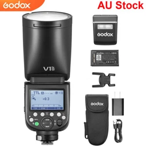 Godox V1Pro-S TTL HSS Round Head Flash with External Flash SU-1 For Sony Camera - Picture 1 of 13