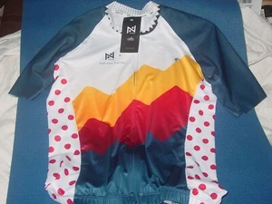 NAIRO CYCLING JERSEY ADRIANA CASTRO LIMITED ED ART MEN LARGE BICYCLE SHIRT NEW - Picture 1 of 6
