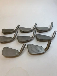 PING ISI NICKEL STAINLESS IRON SET – RH – HEADS ONLY - Picture 1 of 19