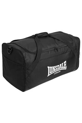 Lonsdale Tasche bag Sporttasche Schwarz Logo Sporttasche WELNEY Extra groß - Bild 1 von 4