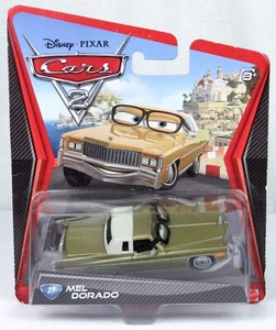 2011 Mattel Disney Pixar Cars 2 Mel Dorado #27 Diecast Vehicle BNIP Sealed - Picture 1 of 11