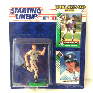 Starting Lineup Travis Fryman 1993 Edition Detroit Tigers Special Series Card