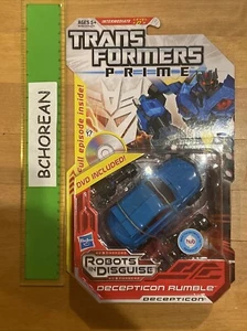 Transformers Prime Robots In Disguise Deluxe Decepticon Rumble Figure New - Picture 1 of 2