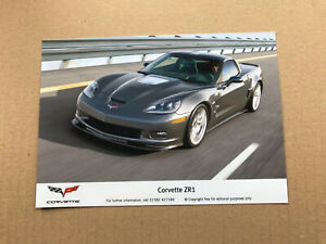 C6 Corvette ZR1 Pressefoto - UK Ausgabe