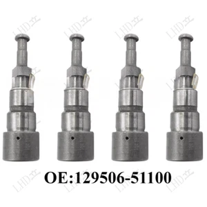 4Pcs Injection Pump Plunger Barrel For Yanmar 4TNE84 4TNV88 4TNE88 129506-51100/ - Picture 1 of 3