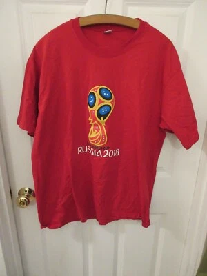 Camiseta Copa Mundial FIFA 2018 Rusia Roja XL Foto 1 de 3