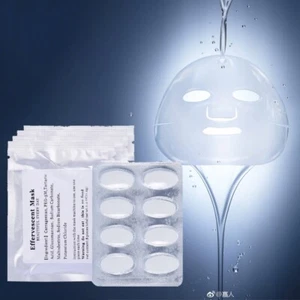 32Pcs Tablets Face Mask KIt For DIY Fruit Vegetable Facial Machine Maker - Picture 1 of 9