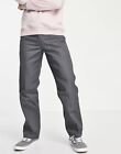 DICKIES Heather Charcoal Gray Regular Fit Twill Work Pants 32 x 32