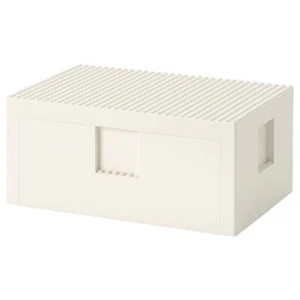 IKEA BYGGLEK LEGO BOX con COPERCHIO 503.721.87 - MIBS - 26x18x12 - Foto 1 di 3