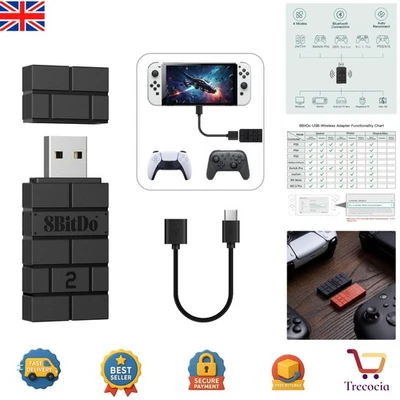 Wireless USB Adapter 2 for Multiple Platforms - Light & Portable Gaming Solution - Image 1 of 4