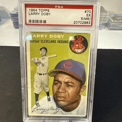 1954 Topps - Larry Doby #70 PSA 5 Foto 1 de 4