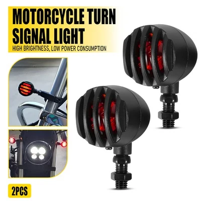 Luz de giro roja señal halógena para motocicleta para Harley-Davidson Glide 2014 Street Foto 1 de 4