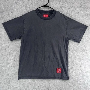 Pacsun The MET Mens Small Gray Black Crewneck T Shirt Metropolitan Museum H2 - Picture 1 of 7