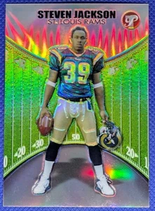 2004 Topps Pristine STEVEN JACKSON #145 Refractor /499 St Louis Rams - Bild 1 von 2