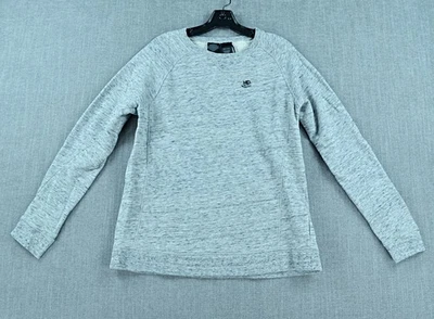 Harley Davidson свитер женщин L серый длинным рукавом пуловер толстовка - Изображение 1 из 4