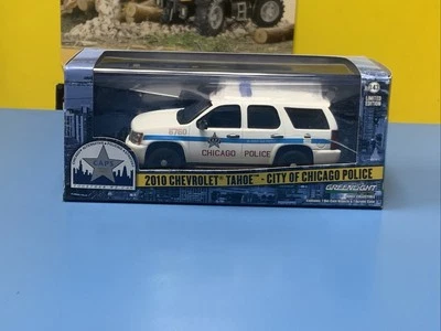 GreenLight  2010 Chicago Police Chevrolet Tahoe 1:43 Scale New - Image 1 of 4