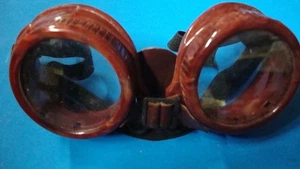 Vintage Nat. Soldadores Suministro Steampunk Gafas Seguridad Motocicleta Soldadura Gafas - Imagen 1 de 6