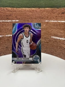 2024 Bowman Best University Purple Refractors #57 Nolan Traore ROOKIE 243/250 - Picture 1 of 2