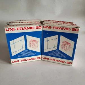 Uni-Frame 20 Lot Of 7 Economical Do It Yourself Art Frame Vintage - Picture 1 of 3