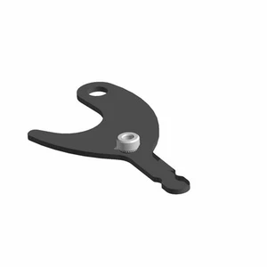 Polaris Trunk Latch Assembly, Right, Cruiser Black, Genuine OEM Part 1020804-266 - Picture 1 of 2