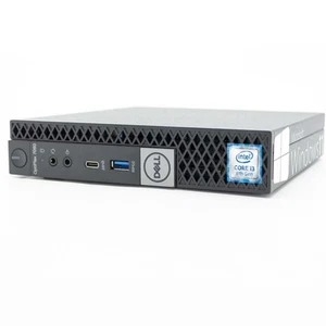 Dell 7060 Micro I3 Mini PC Tiny Desktop-Computer Windows 11 Pro 16g Aufbereitet - Bild 1 von 3