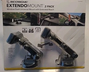 Universal Phone Mount 2 x Scosche ExtendoMount Window Dashboards Apple (GSHF1) - Picture 1 of 2