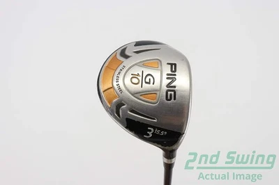 Ping G10 Fairway Wood 3 Wood 3W 15.5° Graphite Stiff Right 42.5in - Image 1 of 4