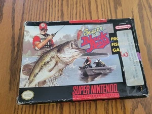 Super Black Bass (SNES, 1992) Box No Instructions Super Nintendo  - Picture 1 of 4