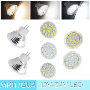 Mr11 Led Spotlight Bulb Daylight White 35mm Diameter Bulbs 12v 24v Gu4 2w 3w 4w - Picture 1 of 12