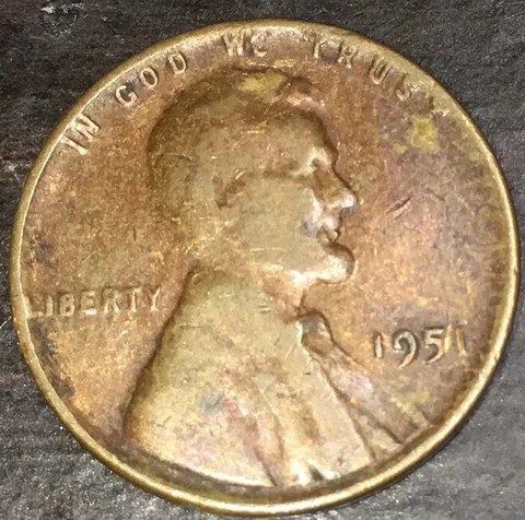 1951 ERROR off center/ Strike Errors Cover
