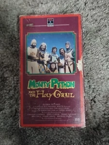 MONTY PYTHON AND THE HOLY GRAIL (1975) VHS 1985 1st VHS RELEASE RCA/COLUMBIA  - Picture 1 of 3