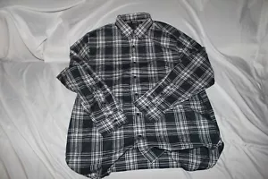 Mens Michael Kors Blue Plaid Button Down Shirt Size XL - Picture 1 of 3