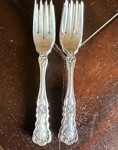 8 Gorham Sterling Silver Buttercup Salad Forks, 6 3/4” No Mono - Picture 1 of 5