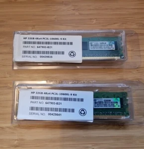 HP RAM 16Gb (2x8Gb) DDR3 1600MHz - Picture 1 of 2