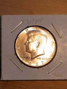 1967 Kennedy 40% Silver Half Dollar Uncirculated.
