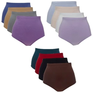 Rhonda Shear 4-pack Seamless High-Waist Panty 625448-J - Picture 1 of 18