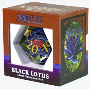MTG BLACK LOTUS SPINDOWN 54MM D20 - SIRIUS DICE - Picture 1 of 2