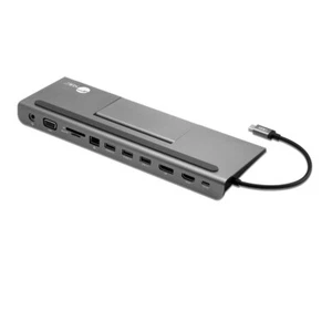 SIIG Aluminum USB C MST Docking Station w/ 100W Power Delivery for Windows & Mac - Picture 1 of 8