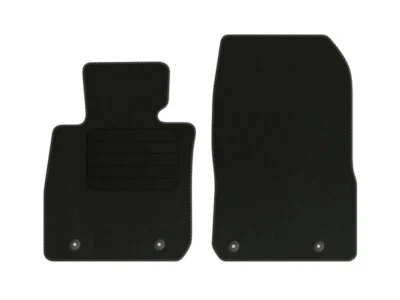 Velours Fußmatten für Mazda CX-3 Bj. 2015 - 2021 Mit Absatzschoner VORNE BASIC - Bild 1 von 4