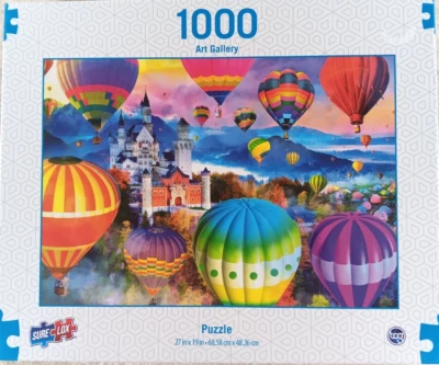 Rompecabezas Neuschwanstein Air Globo Festival 1000 piezas de Sure-Lox Foto 1 de 4