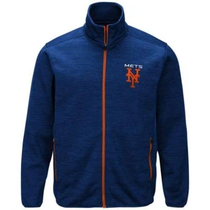 GIII New York Mets Men's High Jump Space-Dye Jacket Royal Blue Large MLB - Picture 1 of 2