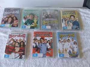 Scrubs DVD'S complete season's 1-7 & 9 region 4 used - Picture 1 of 1