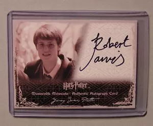 Harry Potter-Robert Jarvis-James Potter-OOTP-Movie-Film-Signature-Autograph Card - Picture 1 of 3