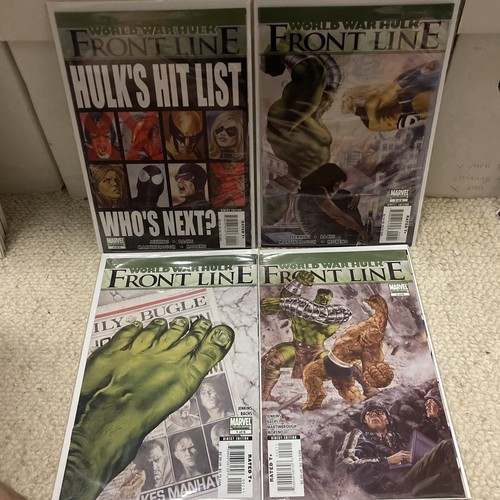 Marvel Comics - World War Hulk: Frontline 1 2 4 5 | eBay