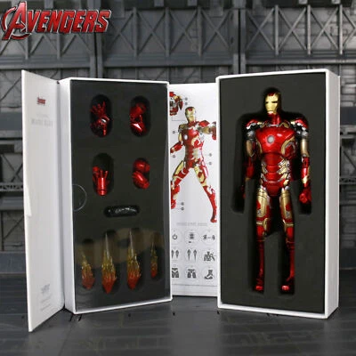 Figura de acción diecast muñecas Comicave 1:12 Age of Ultron Man MARK XLIII MK43 Foto 1 de 4