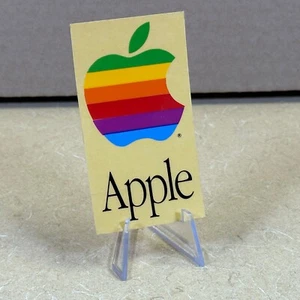 ONE OF THE FIRST MADE __ APPLE STICKER __ Authentic Original from Apple Computer - Photo 1/3
