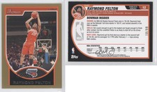 2007-08 Bowman Draft Picks & Stars Gold /99 Raymond Felton #12