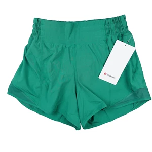 Neu Lululemon Größe 4 Hotty Hot High Rise HR Short 4" gefüttert CASG Cascadia grün - Bild 1 von 10