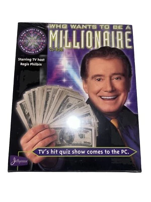 Who Wants to Be a Millionaire CD-ROM Big Box  (PC, 1999) PC - Image 1 of 4